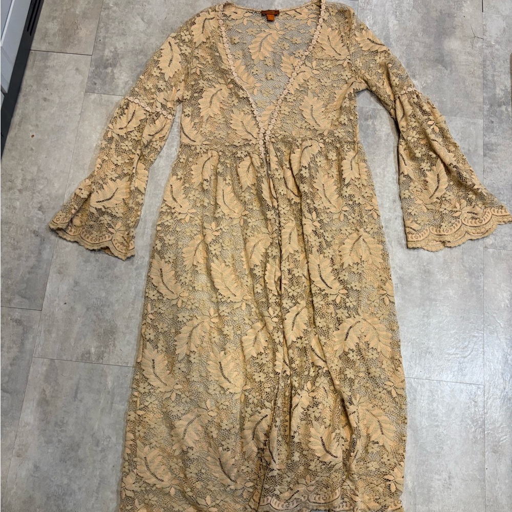 Scully western lace duster